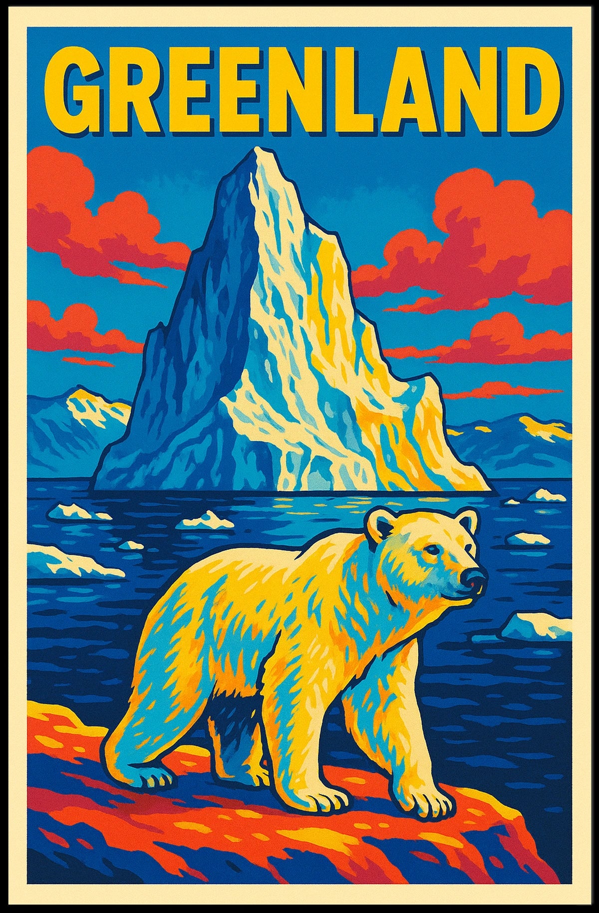 Greenland Adventure Poster
