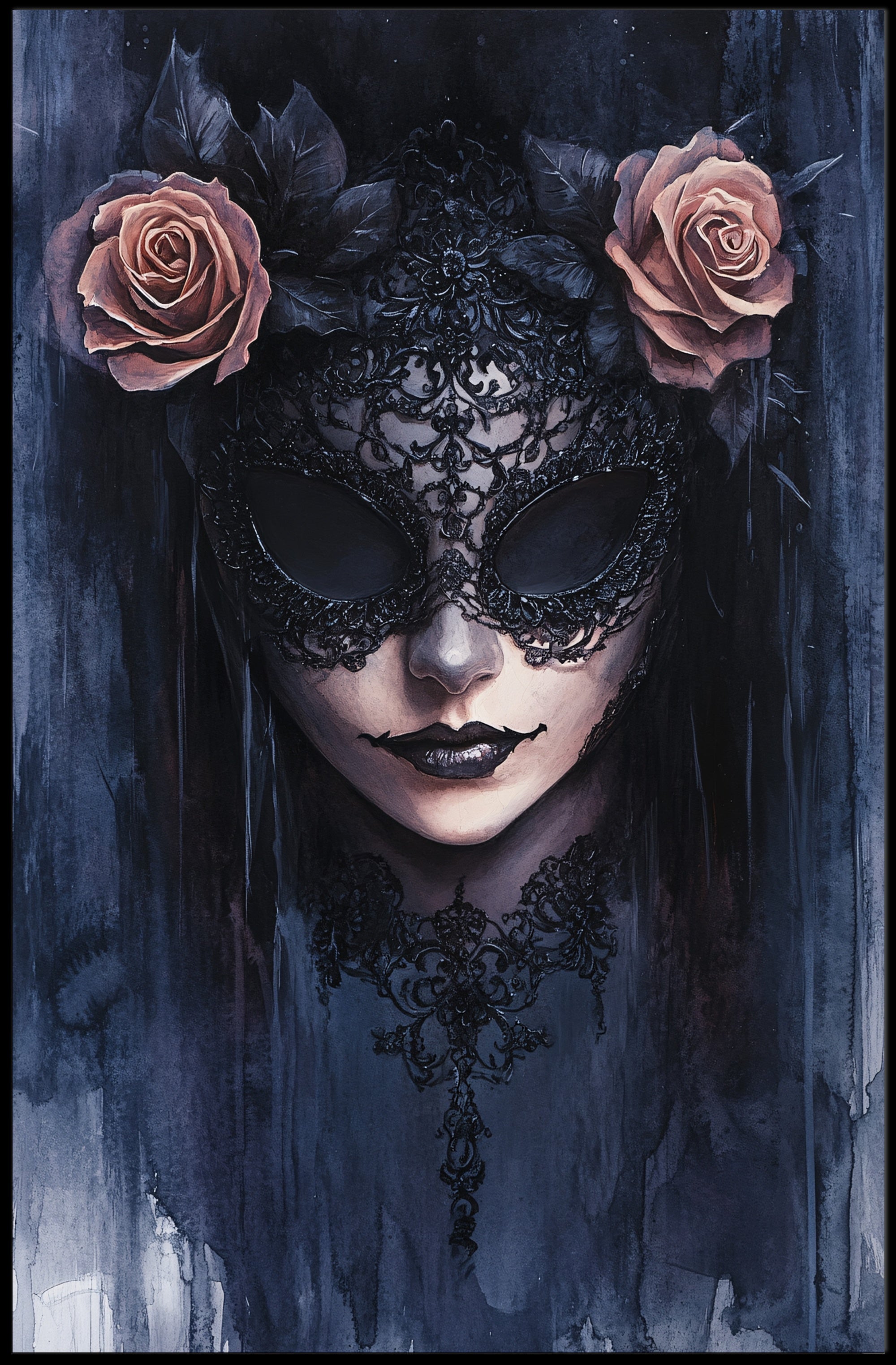 Enigmatic Elegance Poster