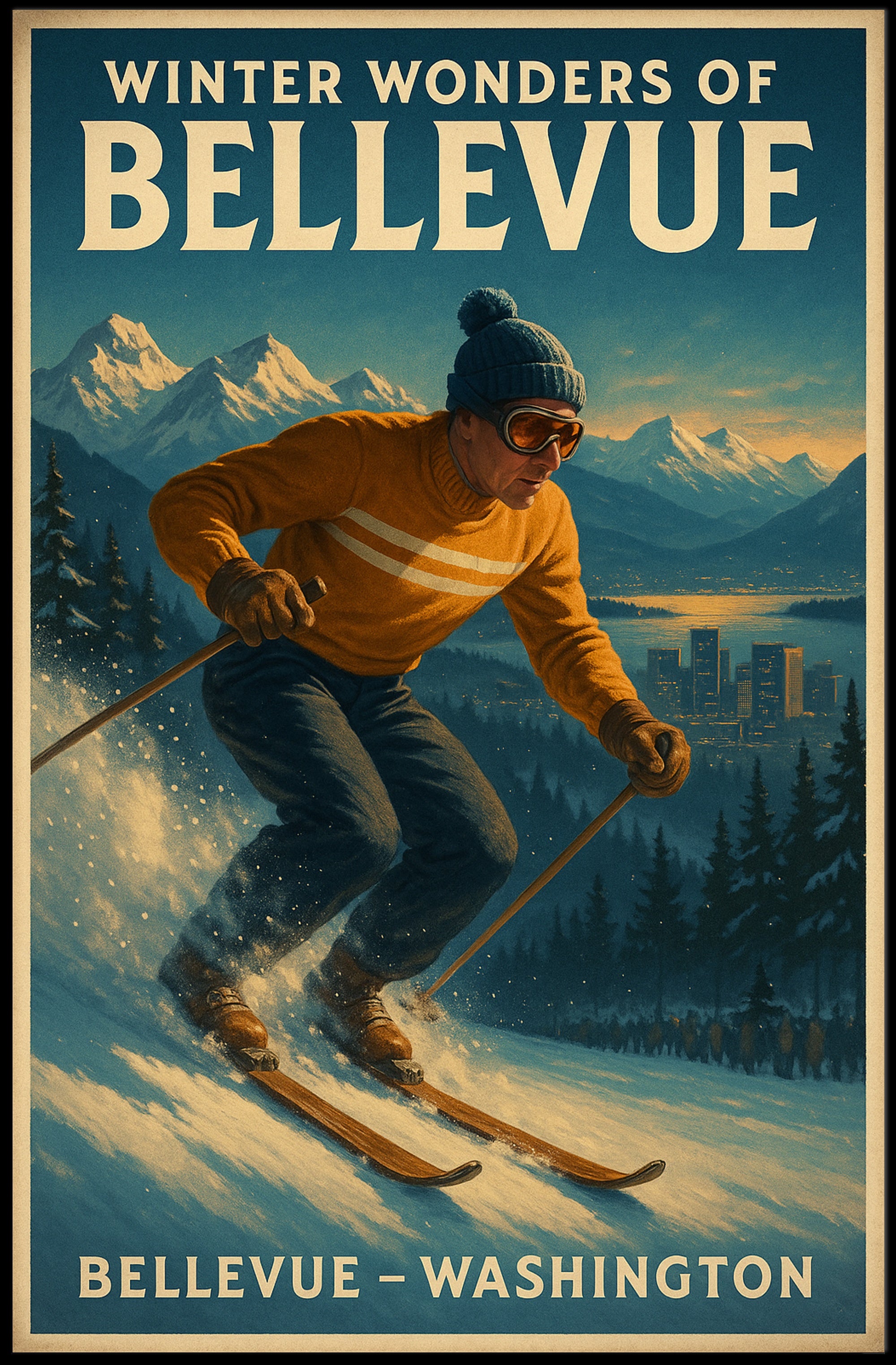 Winter Wonders of Bellevue Poster