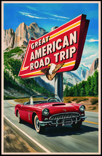 Great American Road Trip Poster