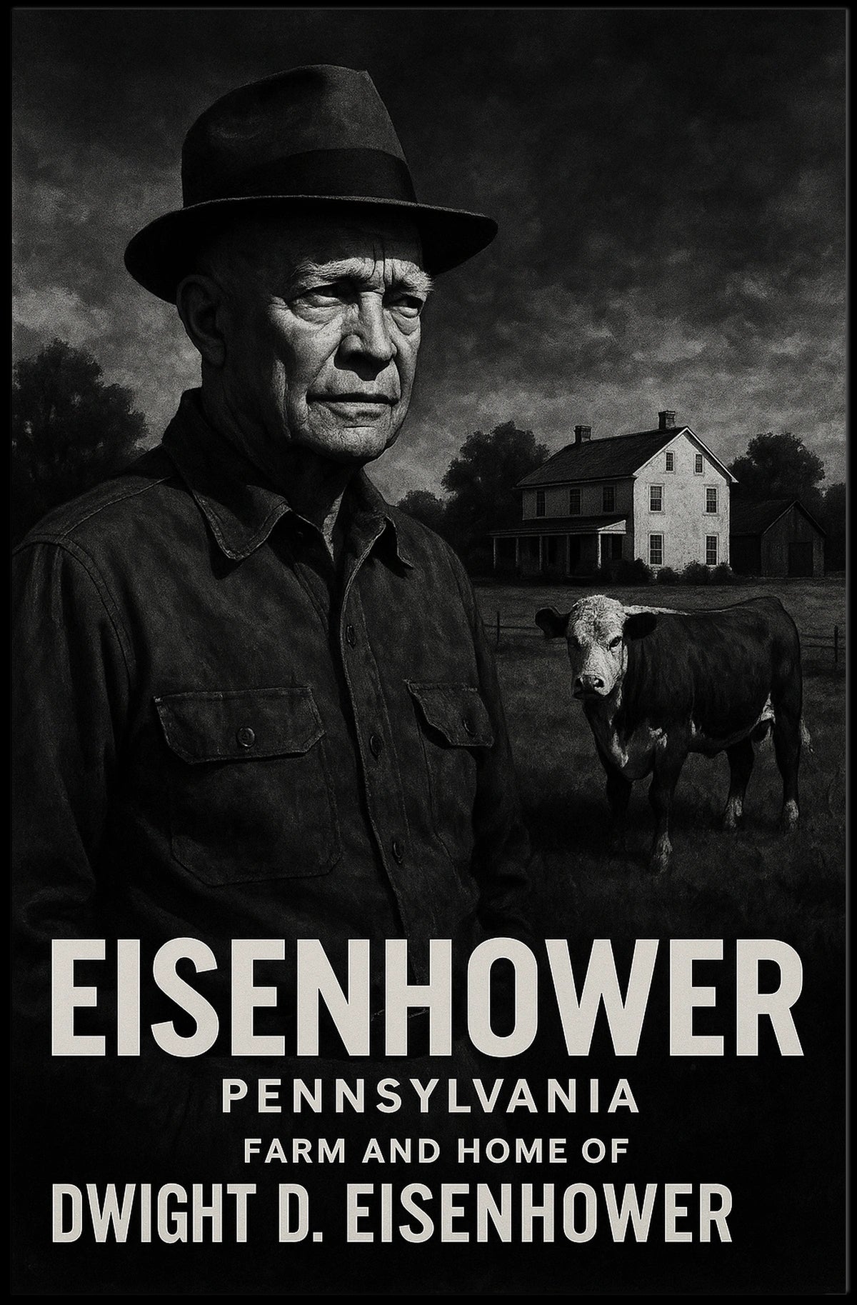 Dwight D. Eisenhower Pennsylvania Poster