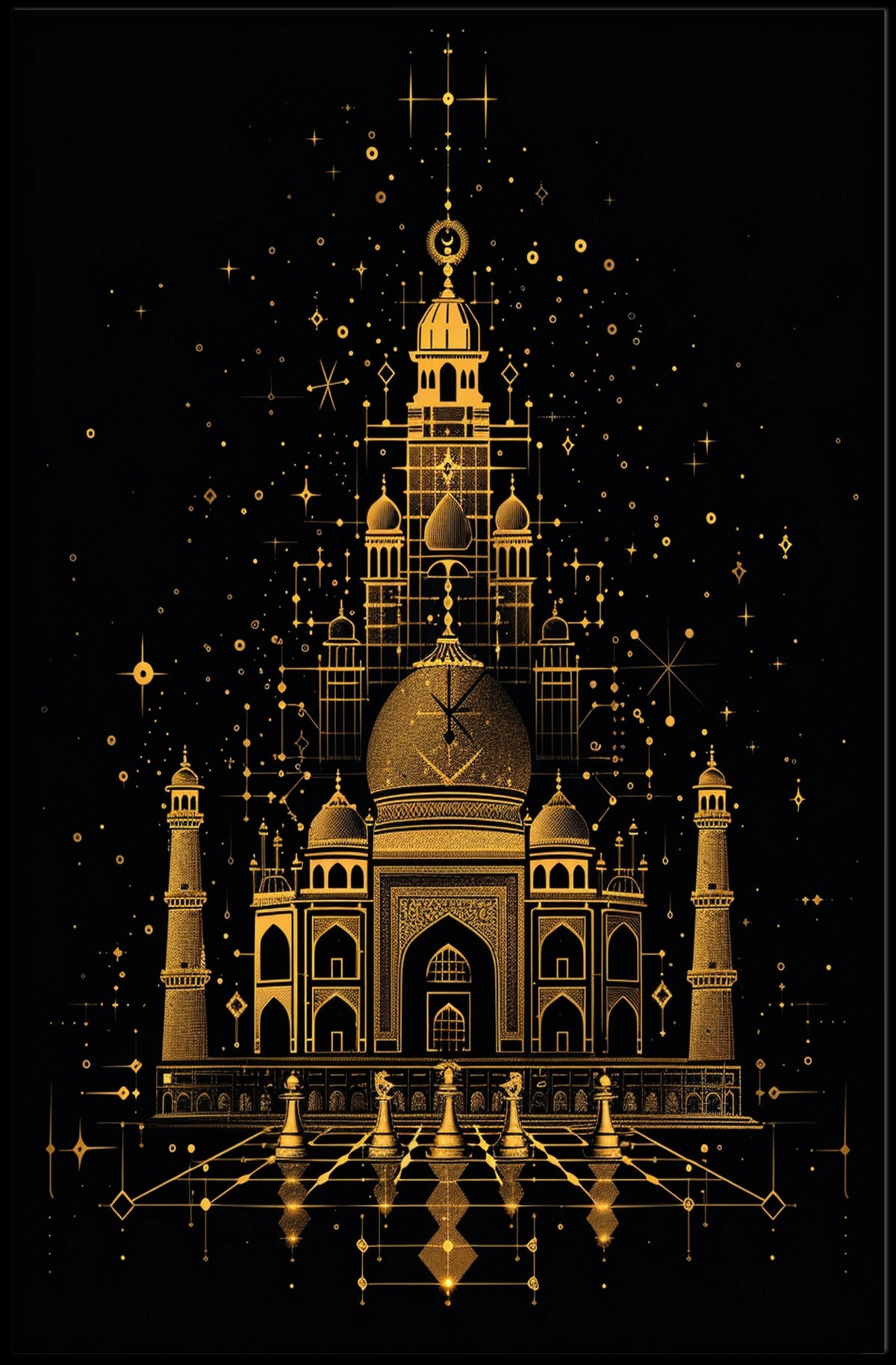 Celestial Architecture Poster