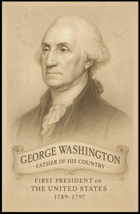 George Washington 1st President Poster