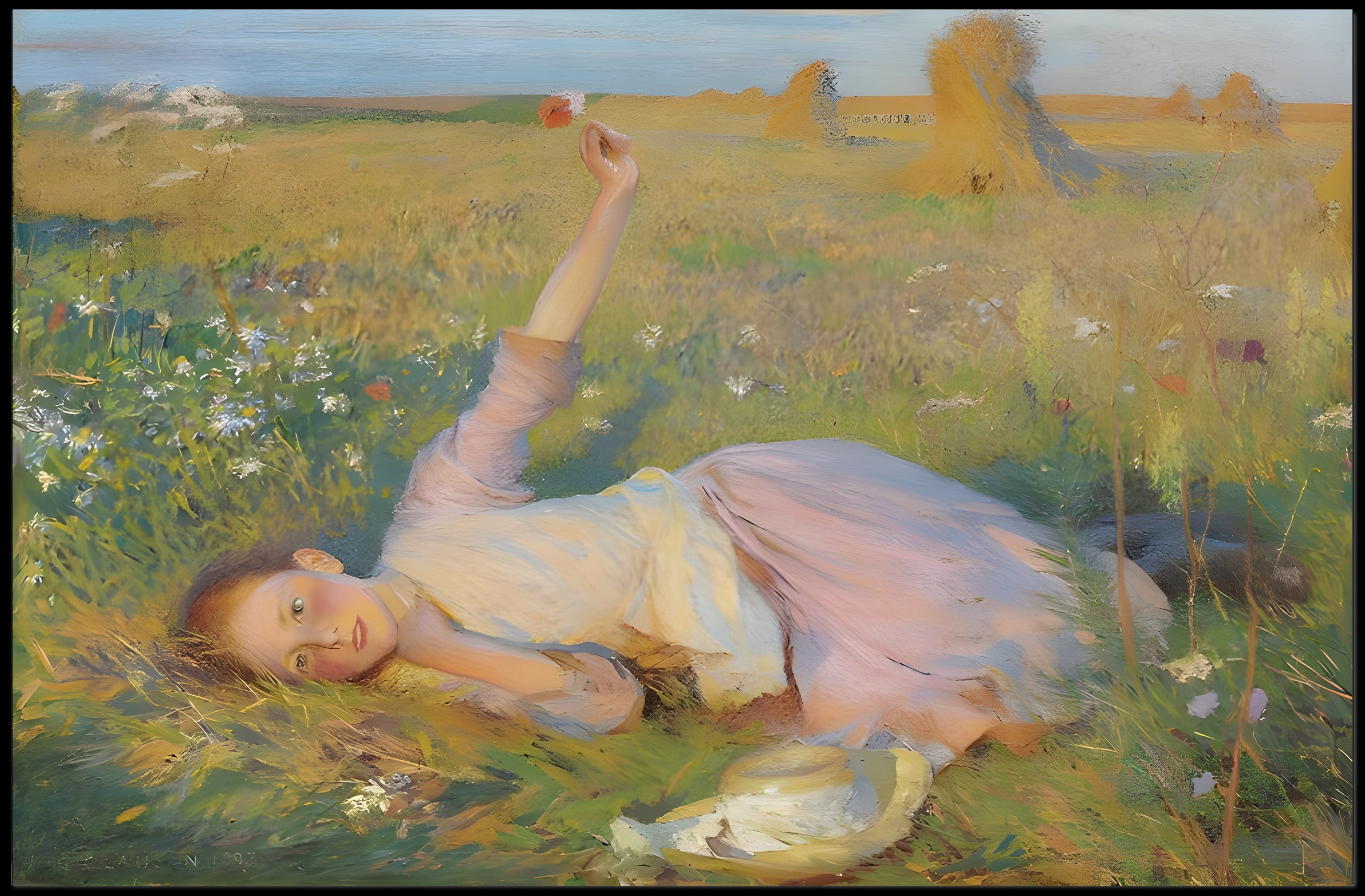 Serene Summer Day Poster