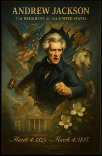 Andrew Jackson 7th President Poster