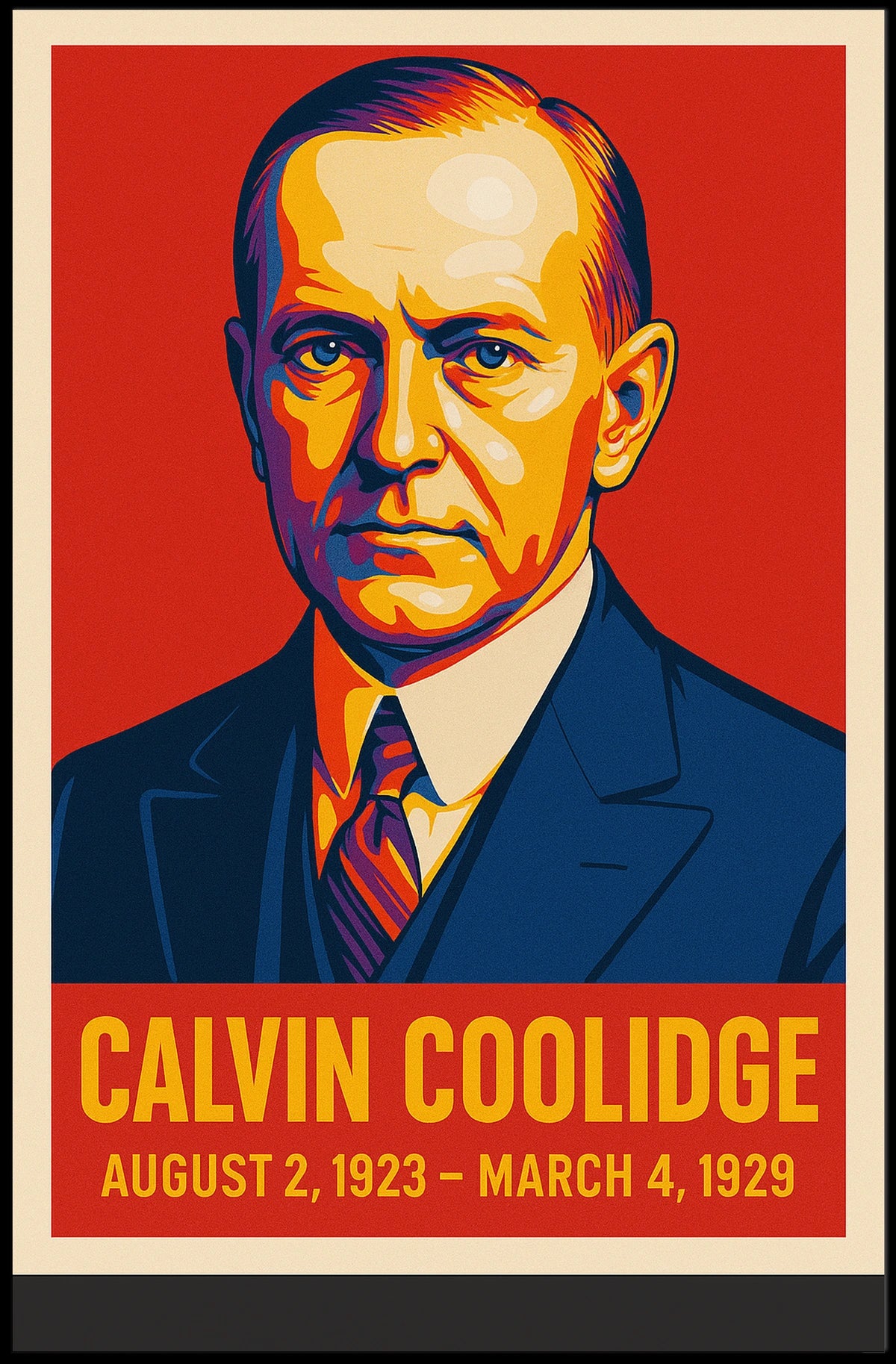 Calvin Coolidge Poster