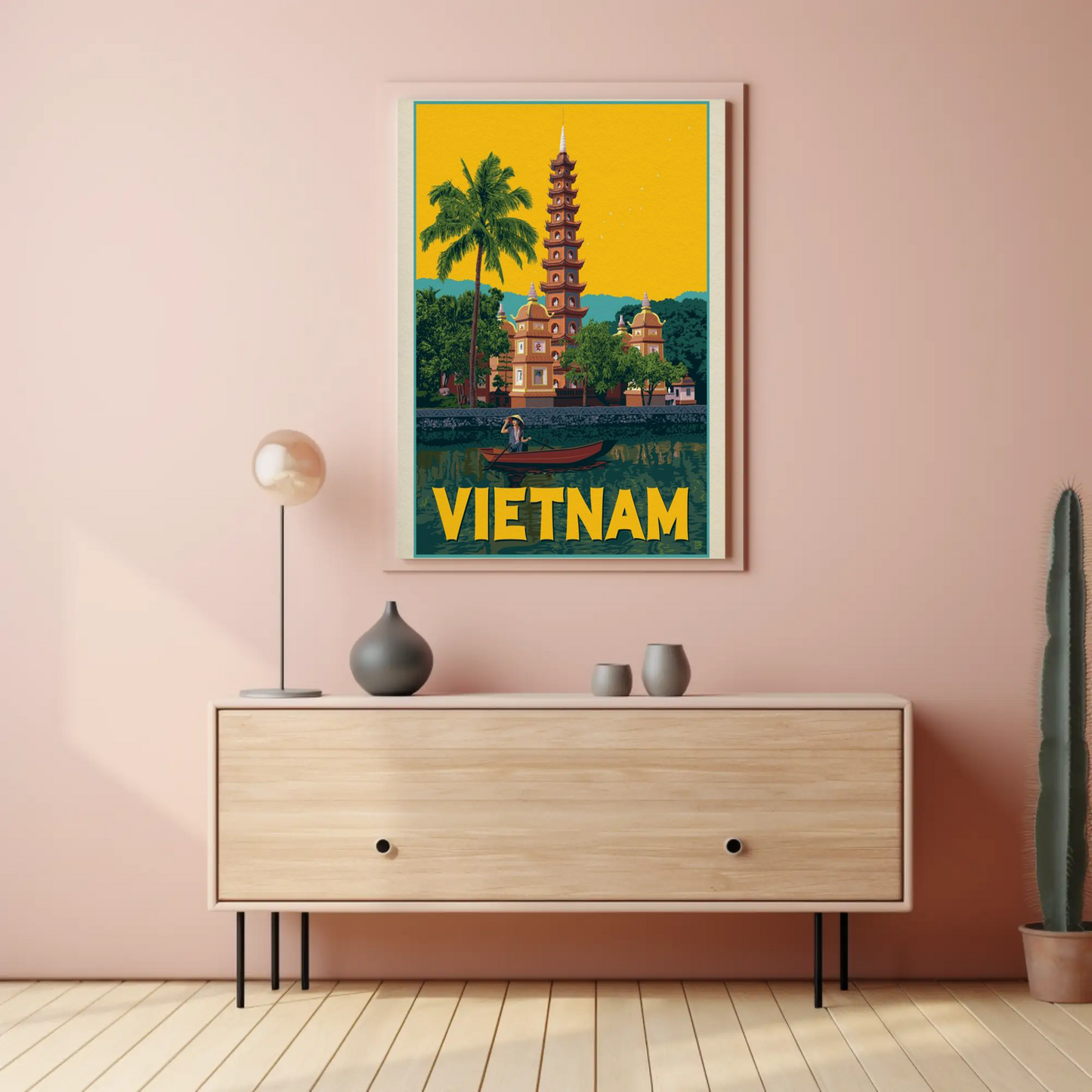 Vietnam Vintage Poster