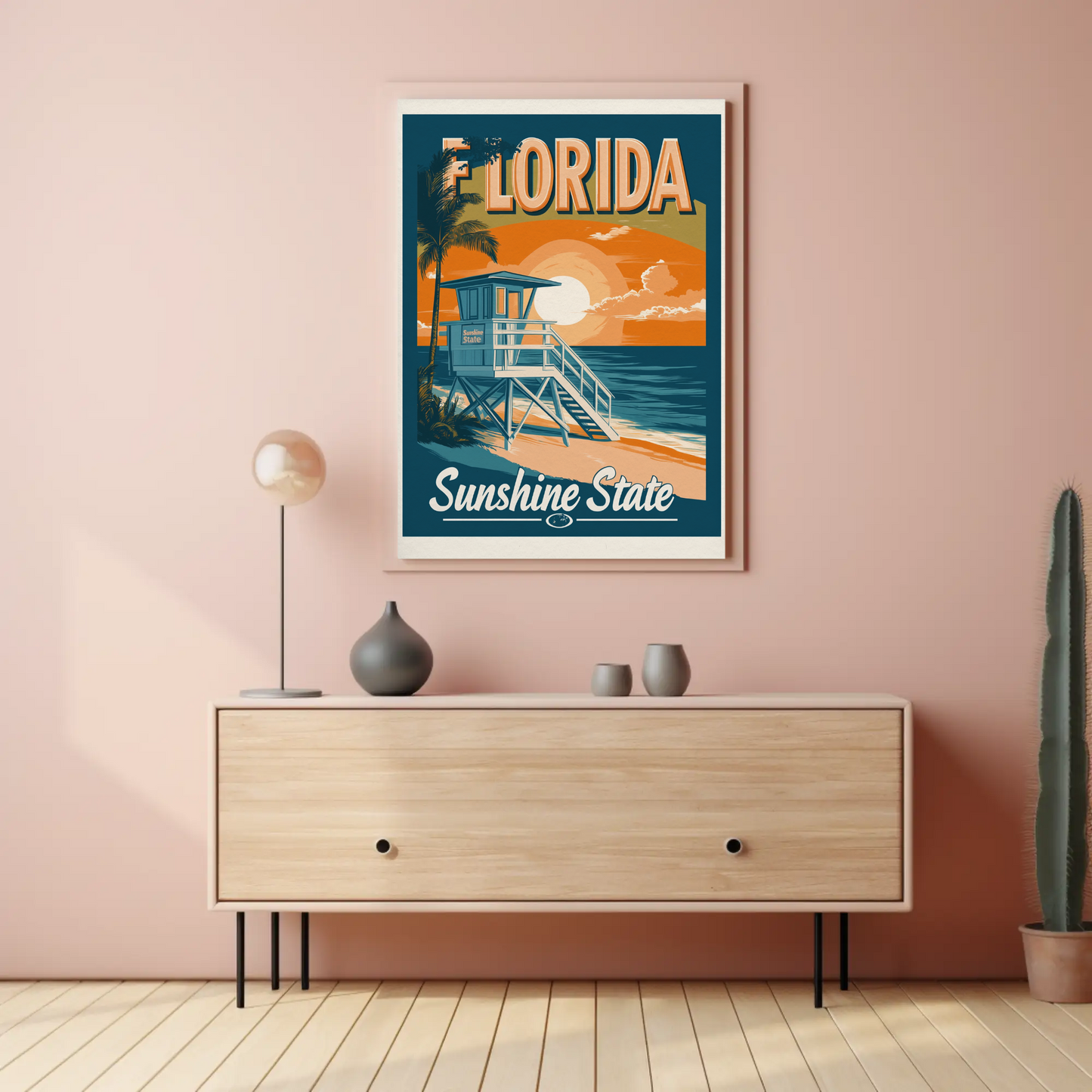 Florida Vintage Poster
