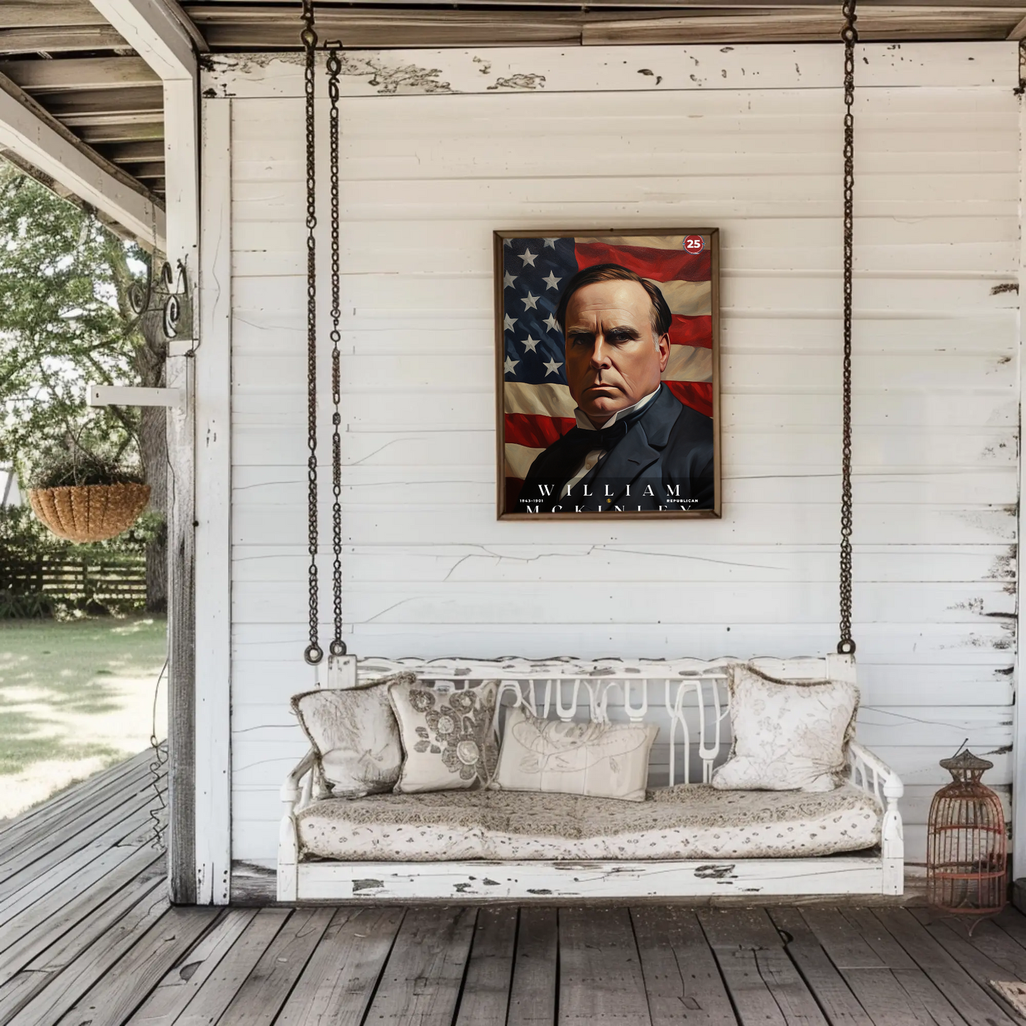 Wiliam McKinley 25th President Of The United States Portrait
