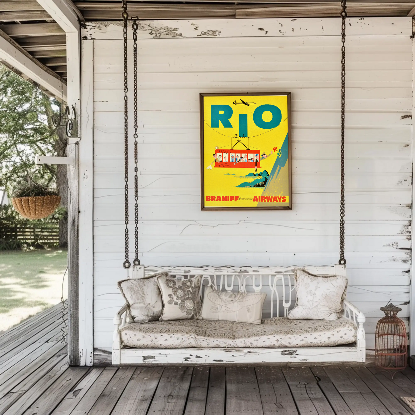 Rio Braniff International Airways Poster