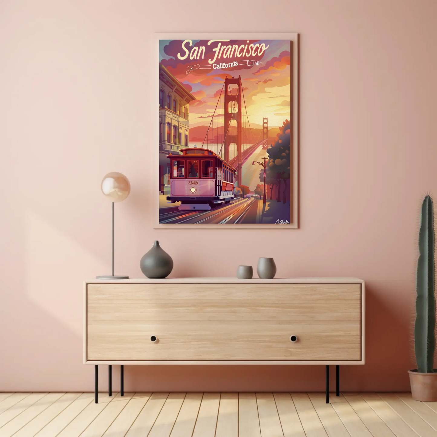San Francisco Vintage Poster