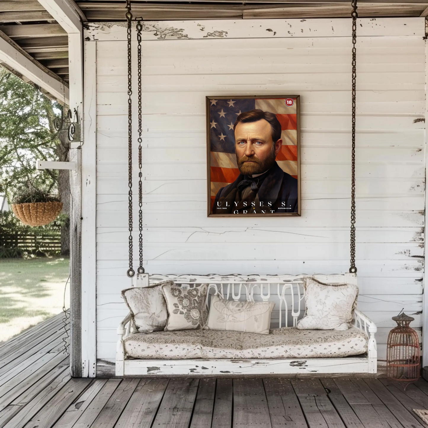 Ulysses S. Grant 18th President Of The United States Portrait