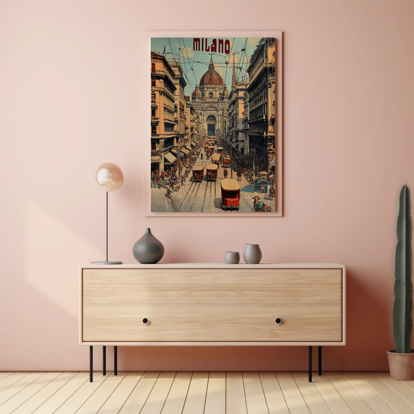 Milano Vintage Poster