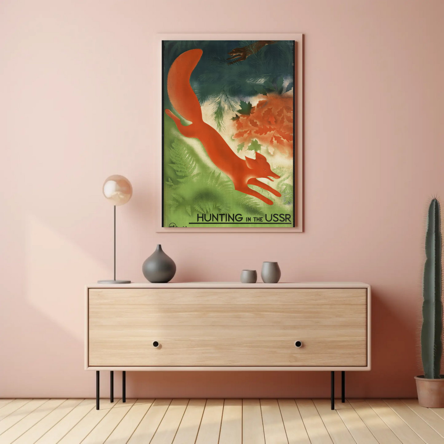 Hunting in the USSR Poster