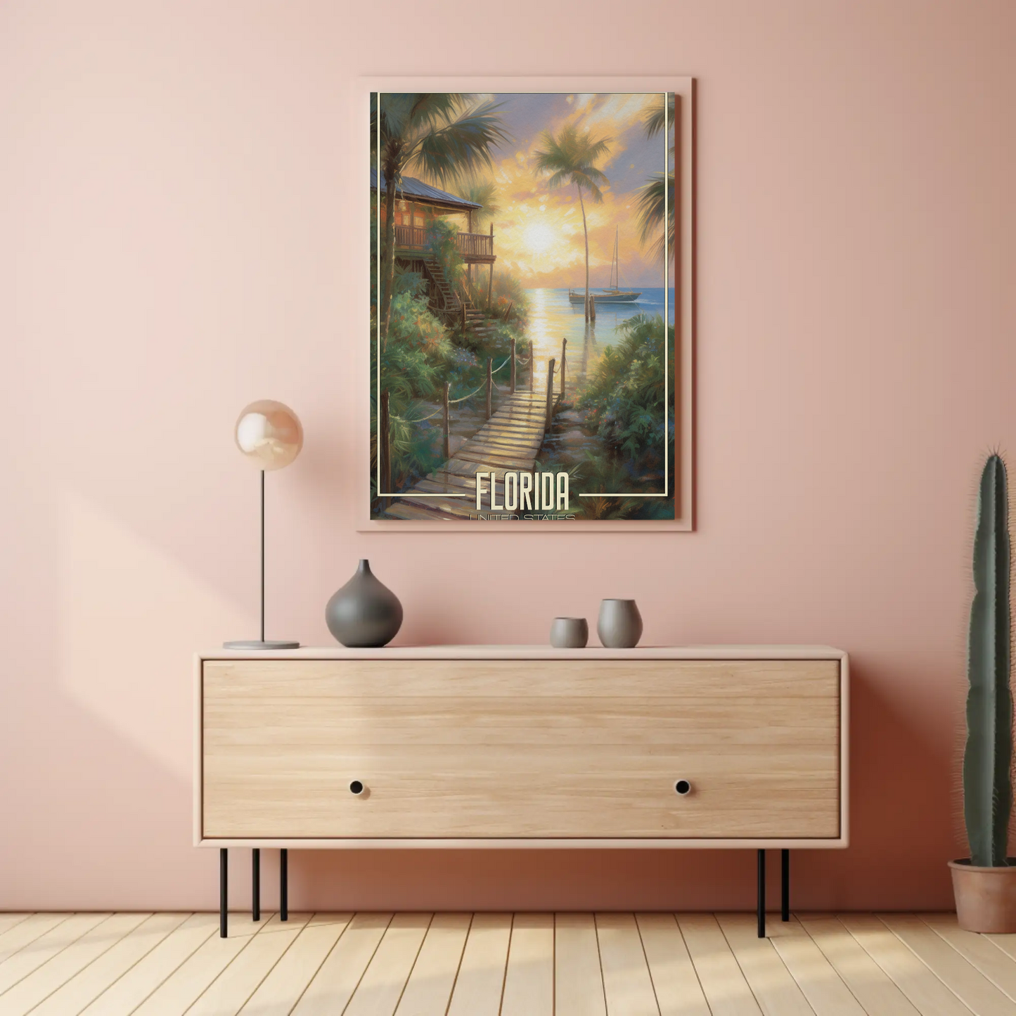 Florida Vintage Poster