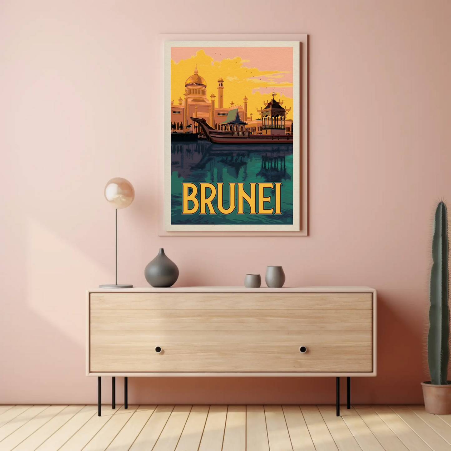 Vintage Poster Brunei