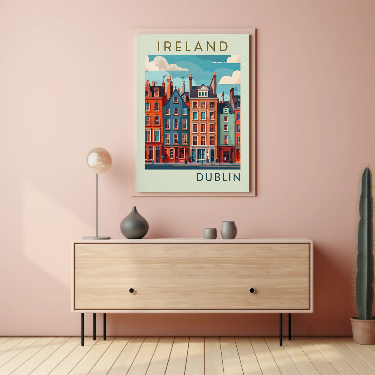 Vintage Poster - Ireland Dublin