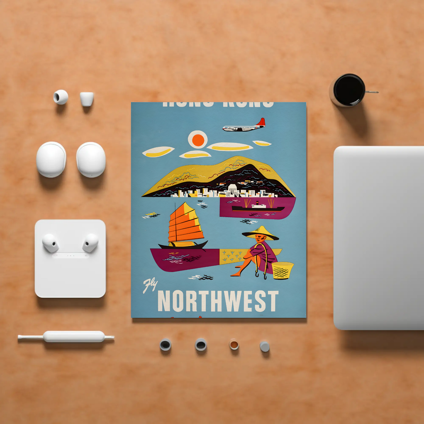 Hong Kong Travel Poster
