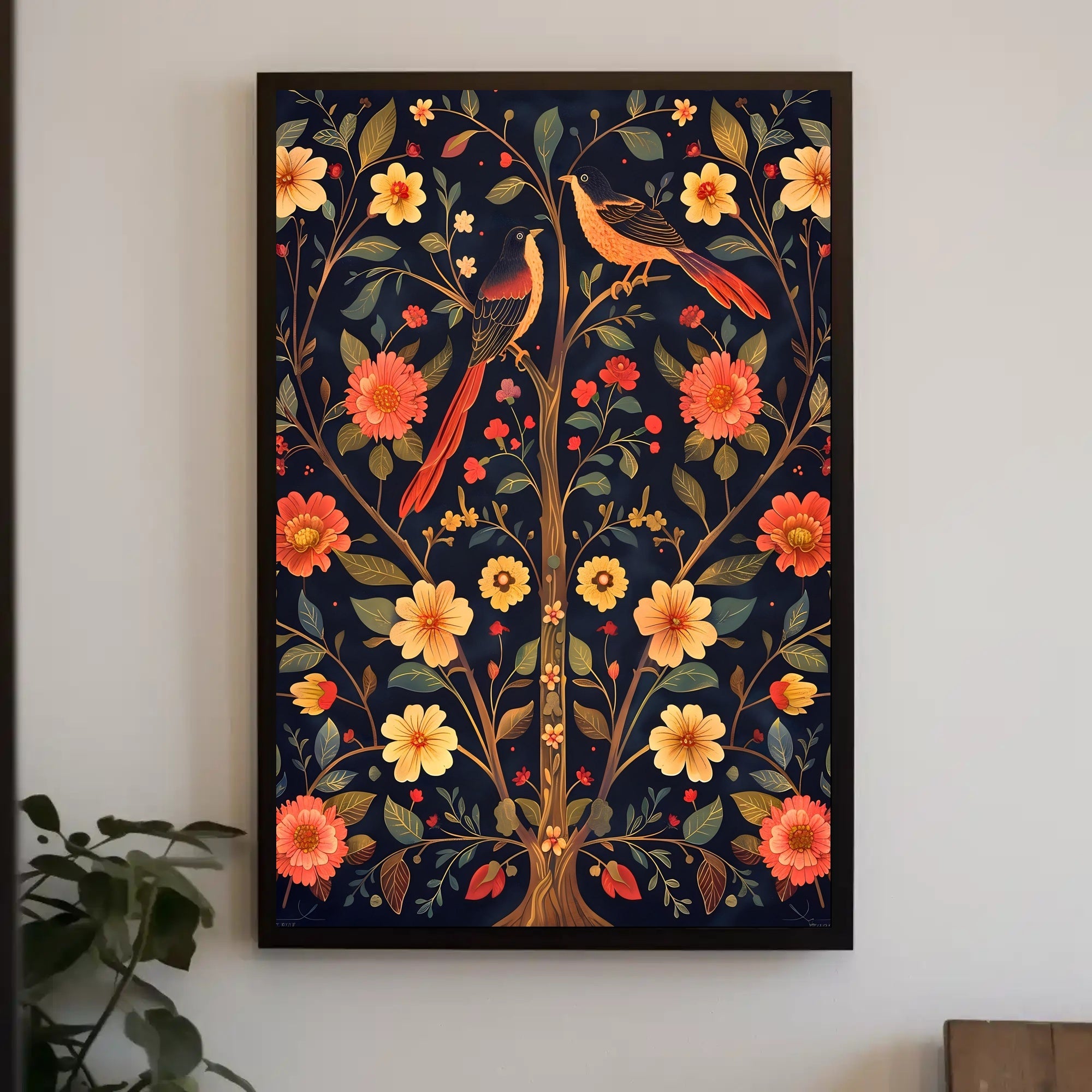 Enchanted Garden Wall Art Print for Home Decor