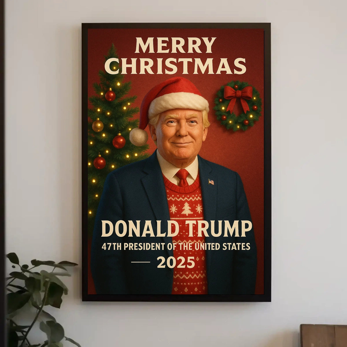 Donald Trump 2025 Hypothetical Presidential Poster