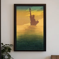 Liberty in the Dawn Poster PosterGoat