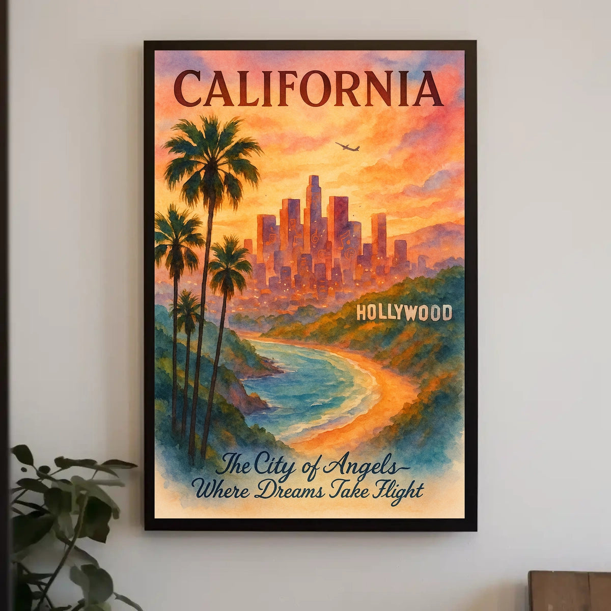 California Dreamscape Poster