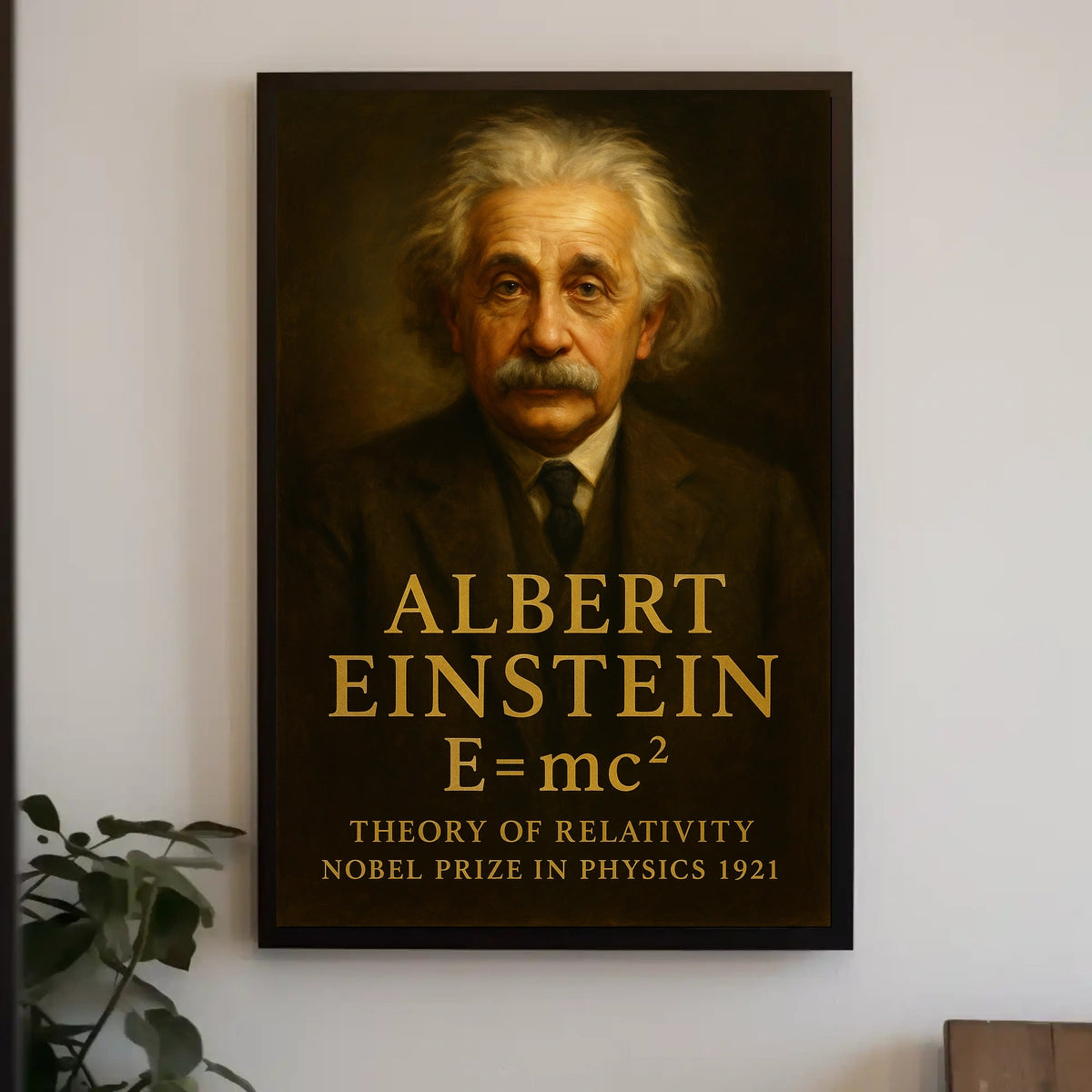 Albert Einstein Theory Of Relativity Poster