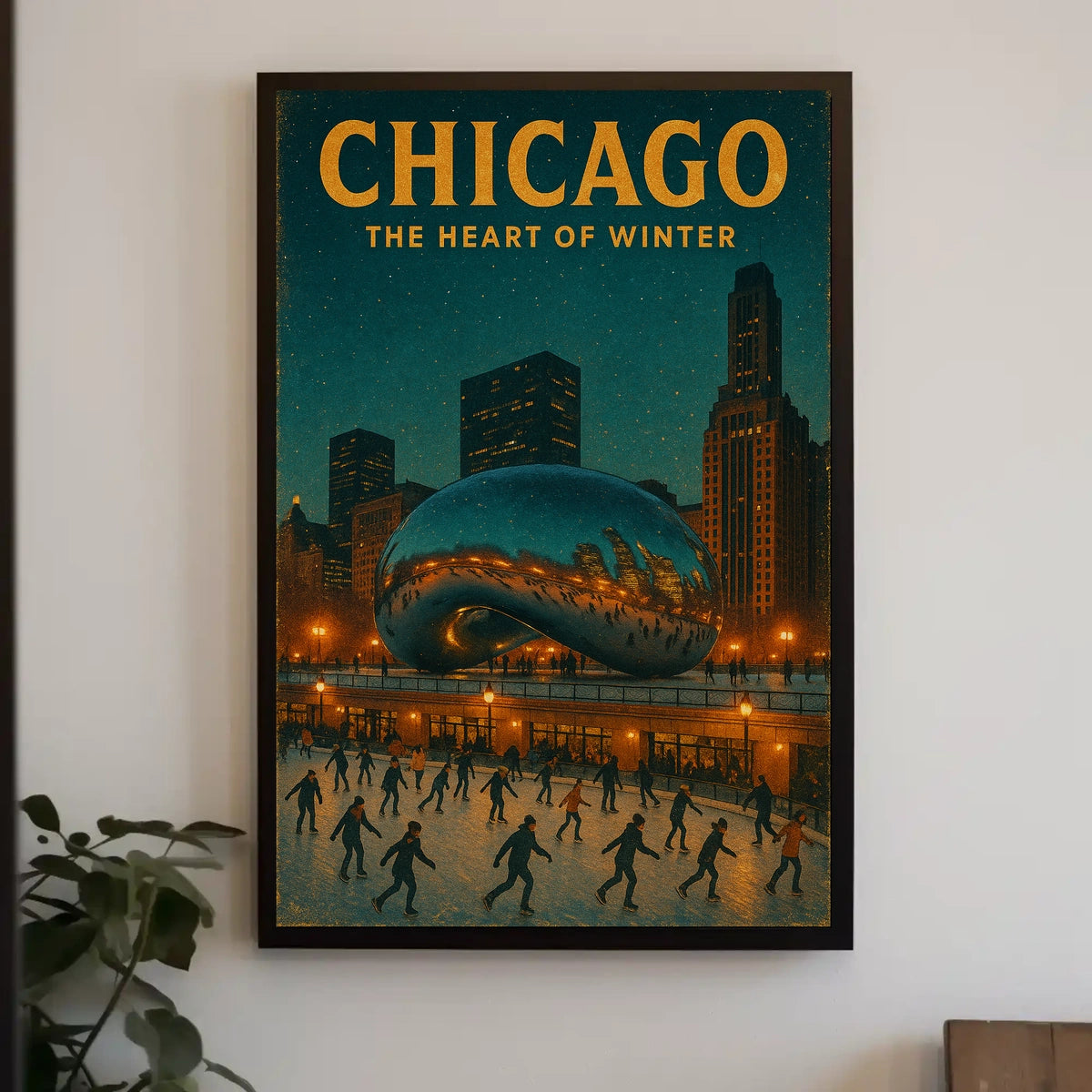Chicago The Heart of Winter Poster