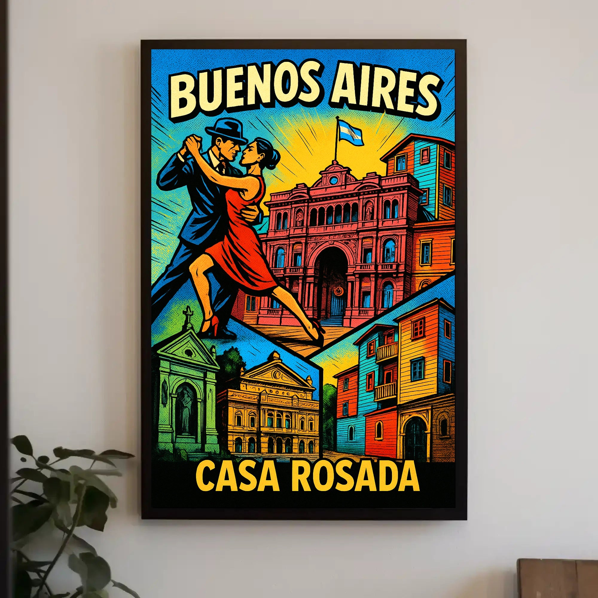 Buenos Aires Casa Rosada Poster