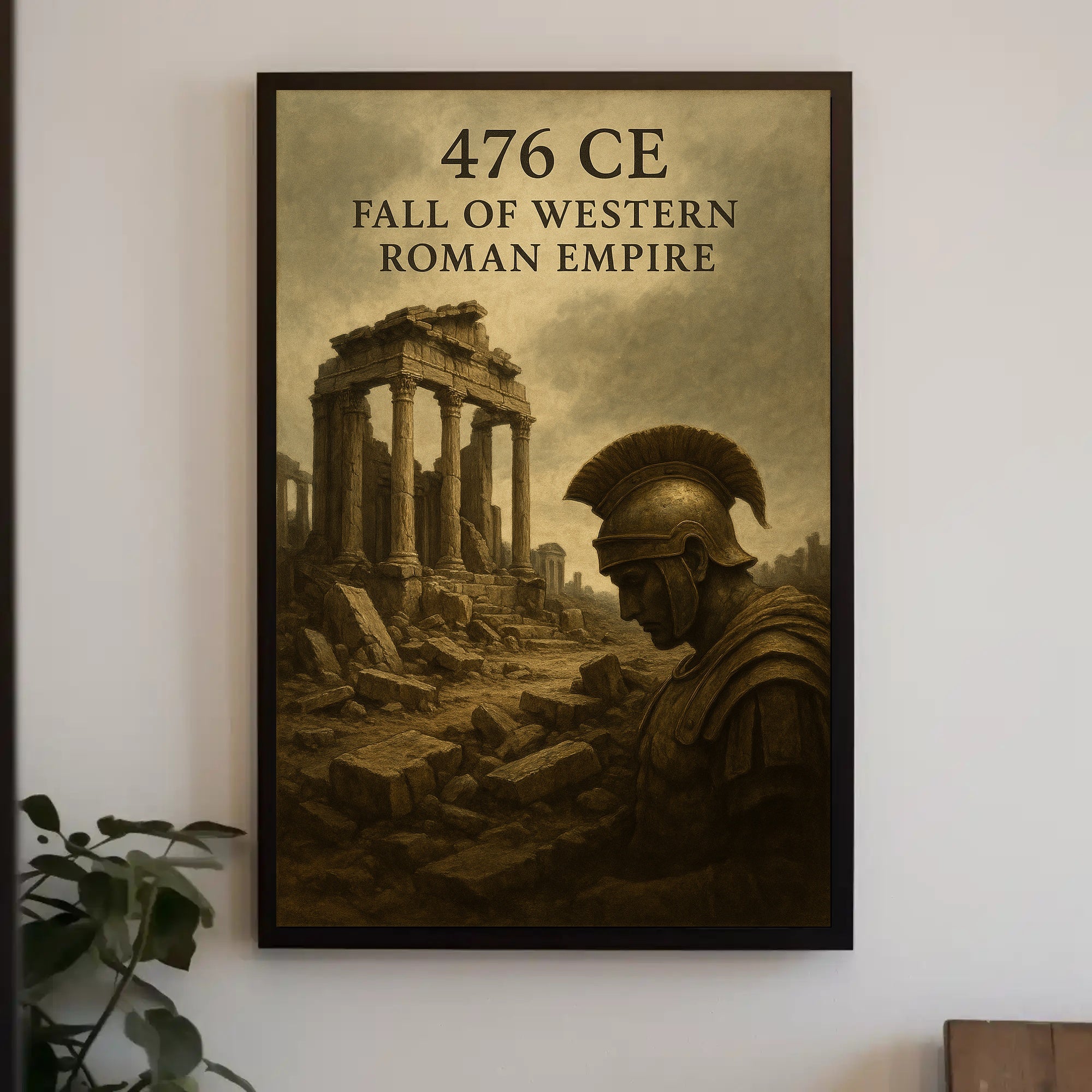 Fall of the Western Roman Empire Poster PosterGoat