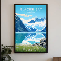 Glacial Serenity: Glacier Bay National Park Poster