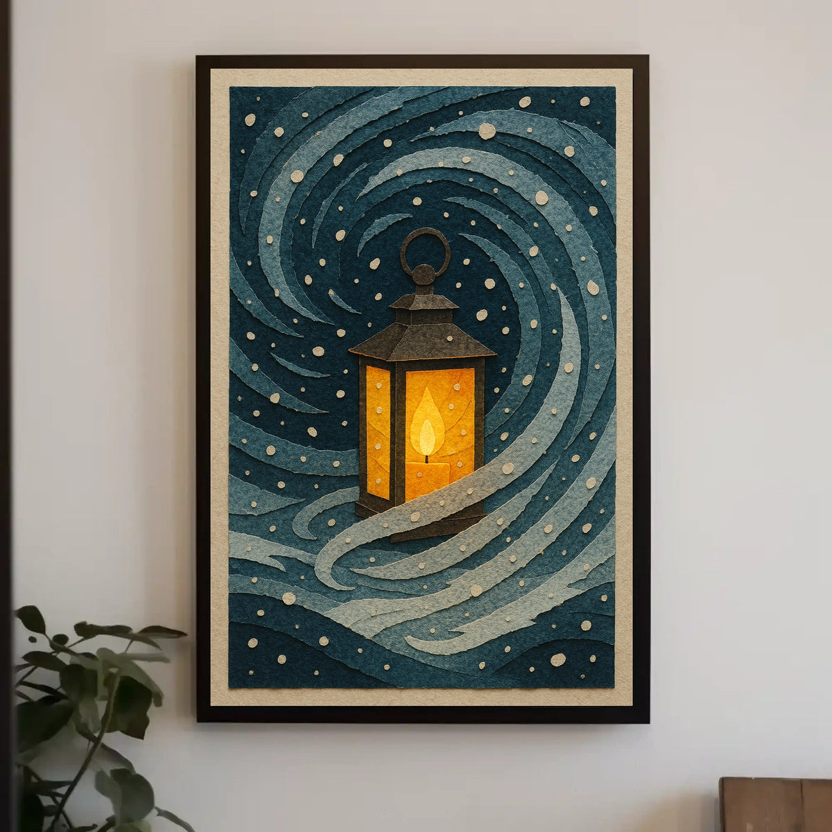 Guiding Light in the Storm Poster