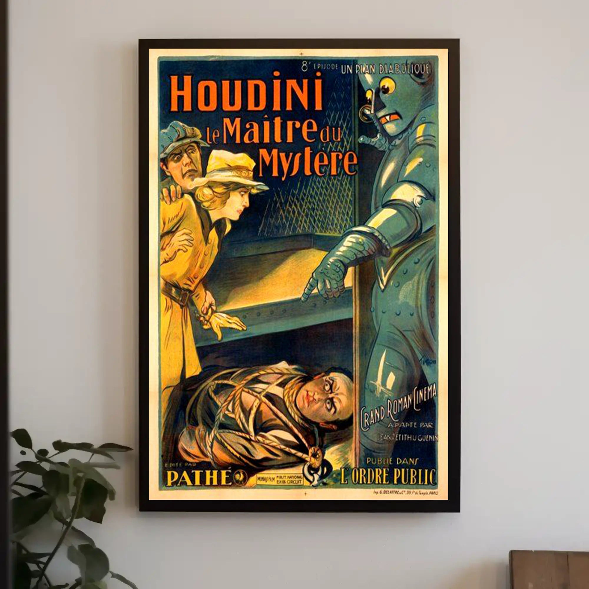 Mystery and Sci-Fi Escape Artistry Futuristic Sci-Fi Poster
