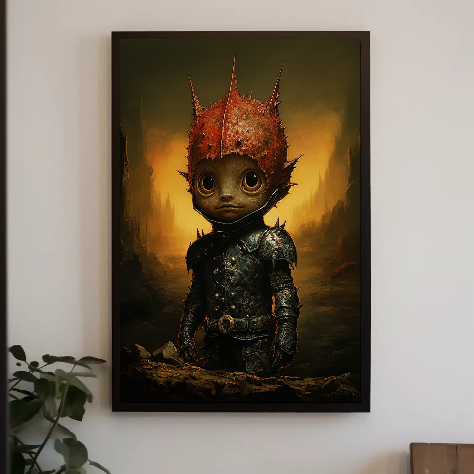 The Enchanted Warrior Poster