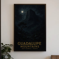 Guadalupe Mountains National Park Scenic Wanderlust Poster
