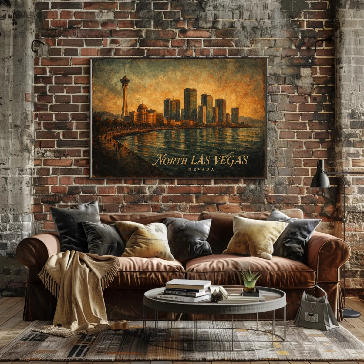 North Las Vegas Skyline Poster