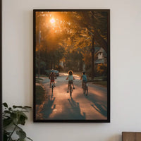 Vibrant Nature Adventure Landscape Poster