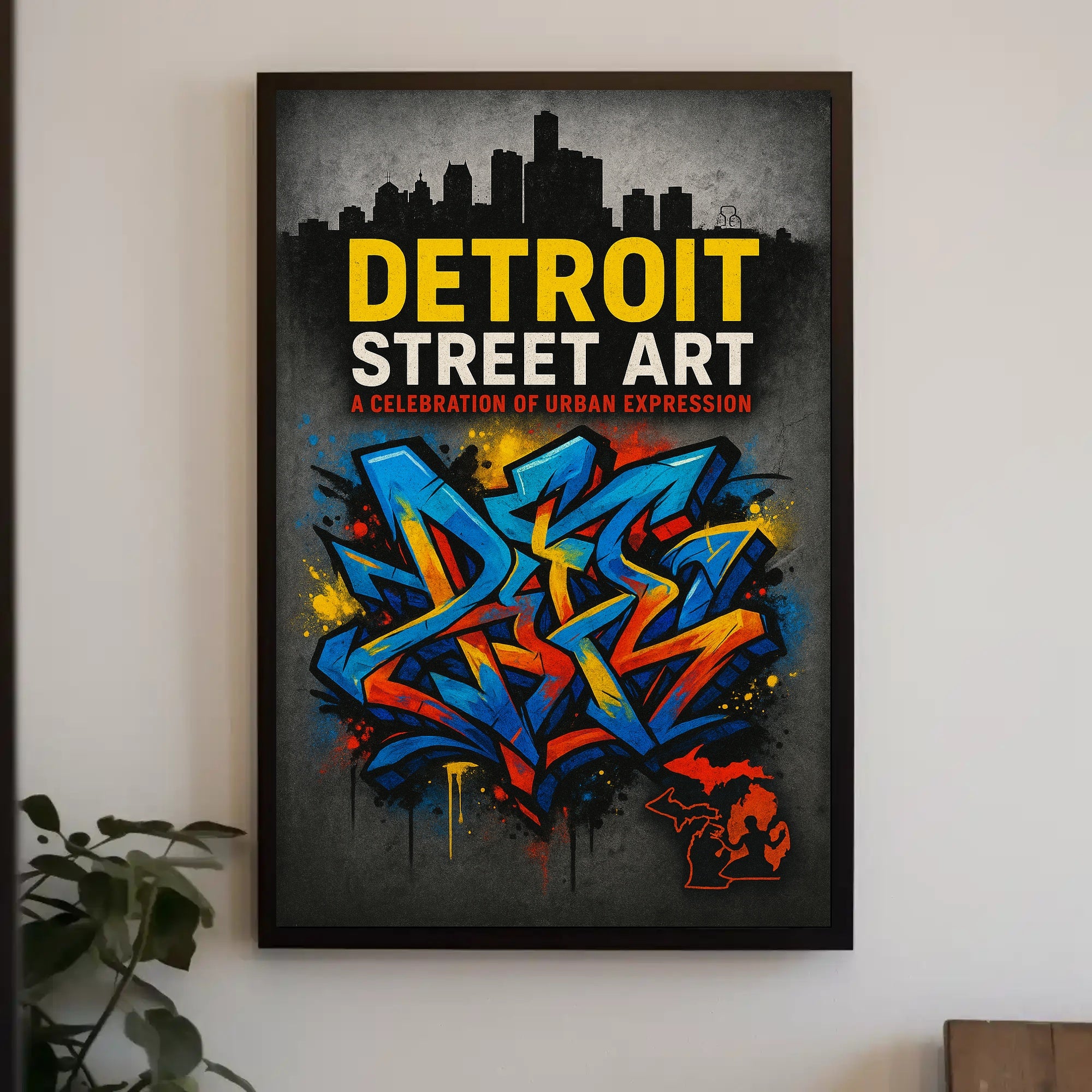 Detroit Street Art Celebration Poster