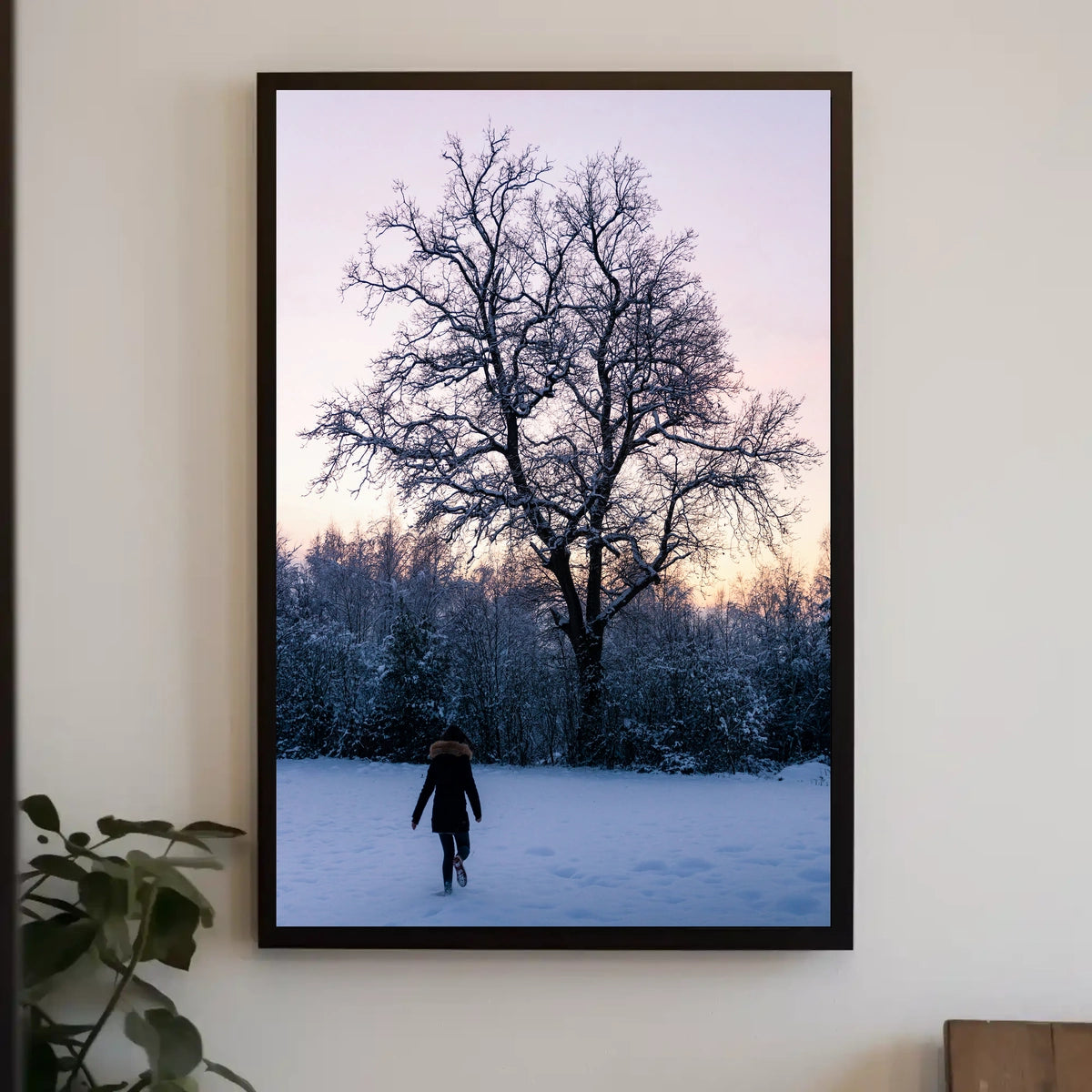 Winter Solitude Poster