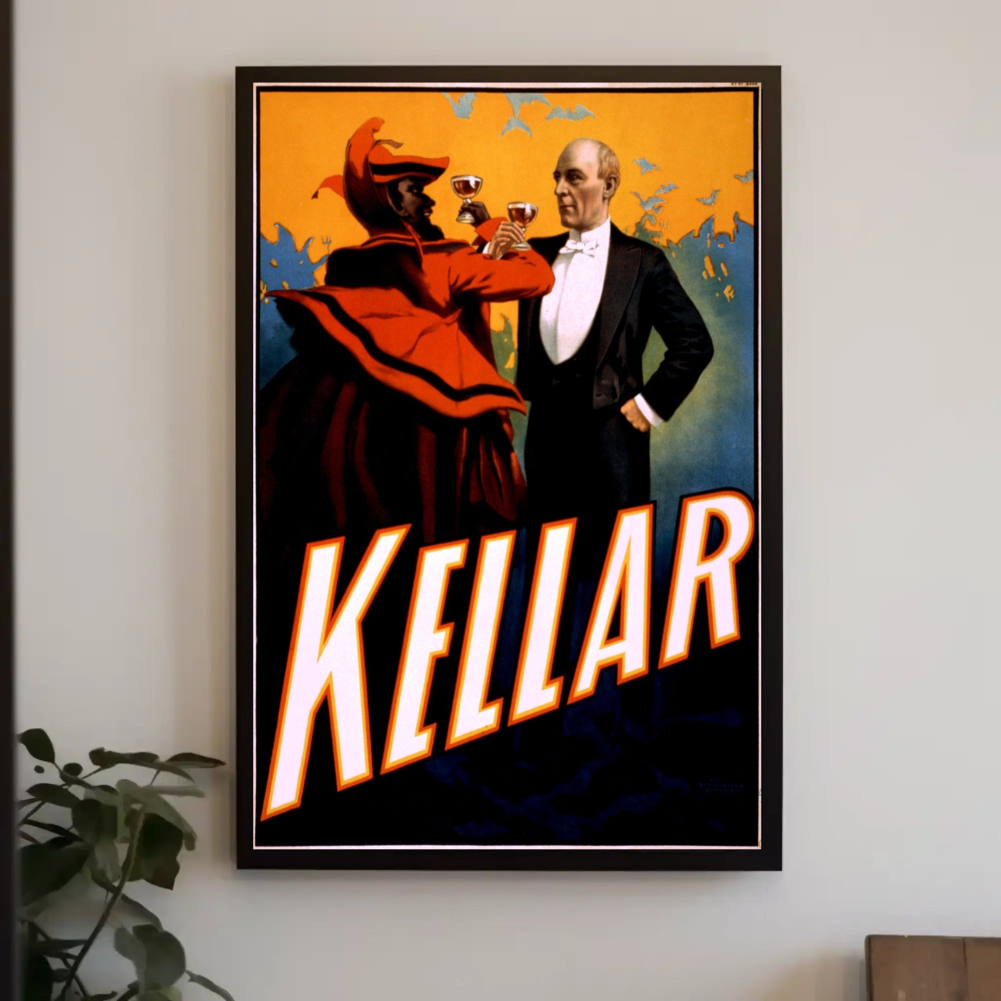 Kellar Vintage Magic Show Poster - Abstract, Artistic, or Pop Culture Poster