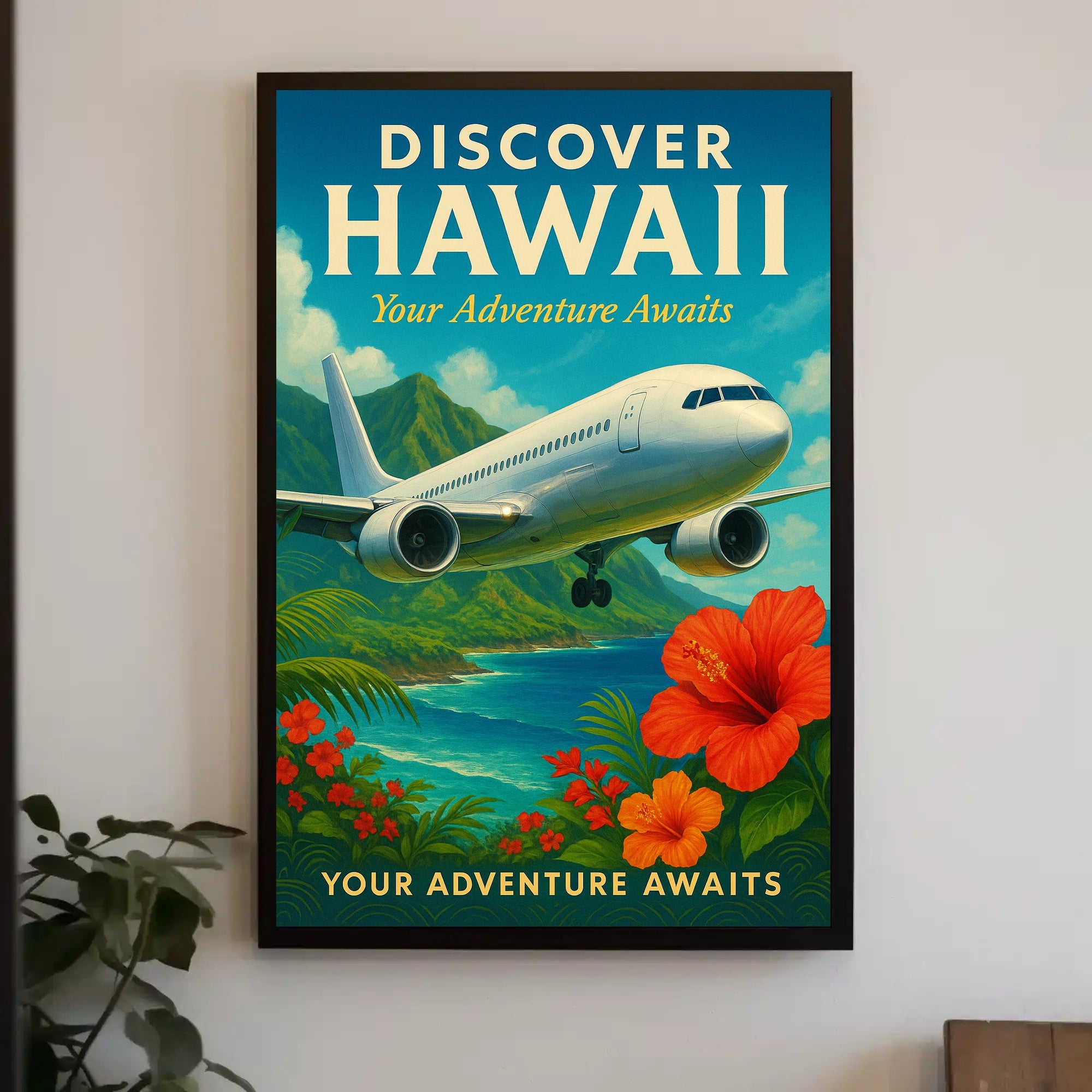 Discover Hawaii Wall Art Print Decor PosterGoat