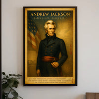 Andrew Jackson 7th President Poster