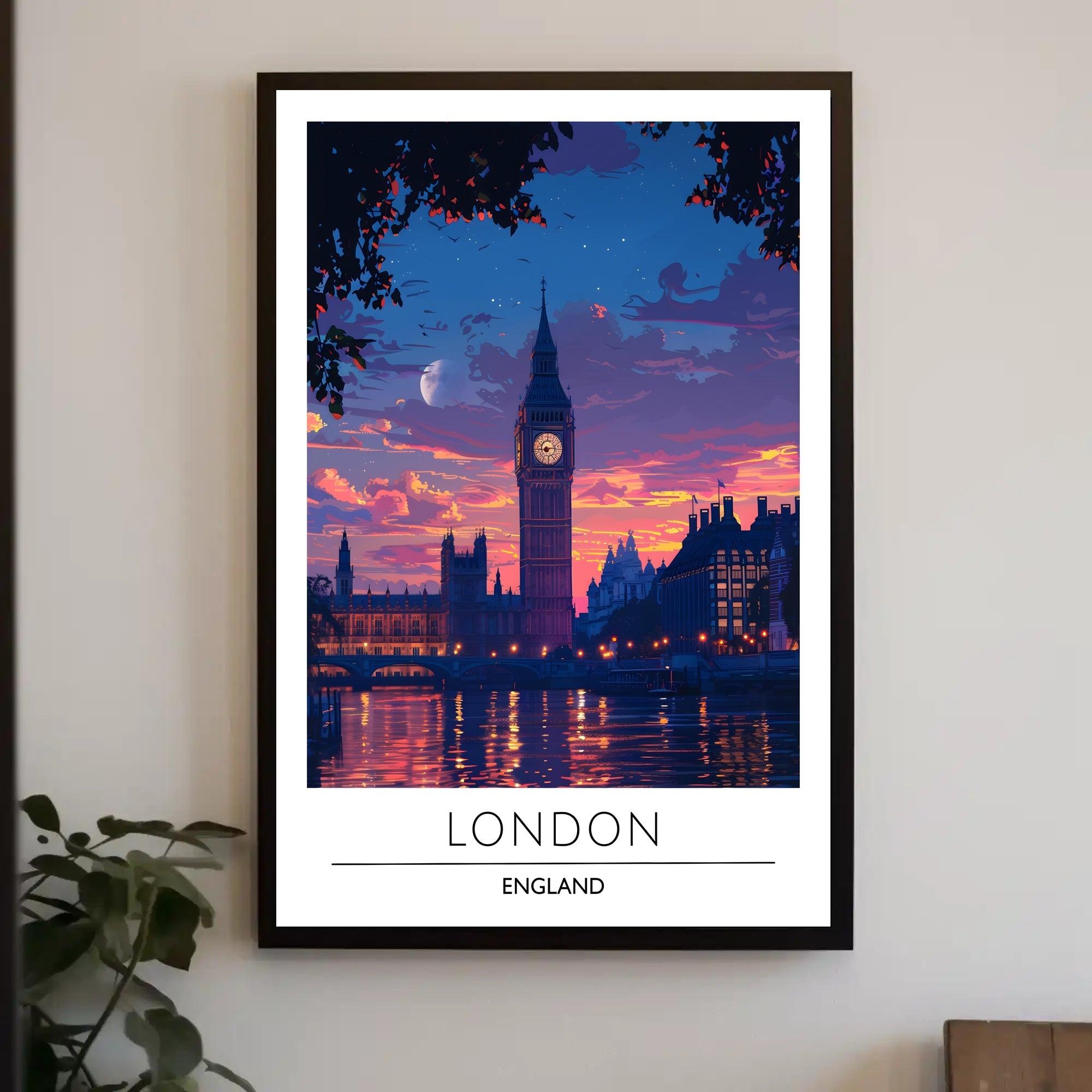 Big Ben Twilight London Urban or Cityscape Poster