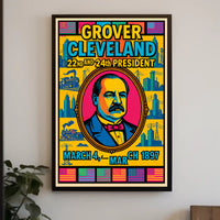 Grover Cleveland 22nd and 24th President Poster PosterGoat