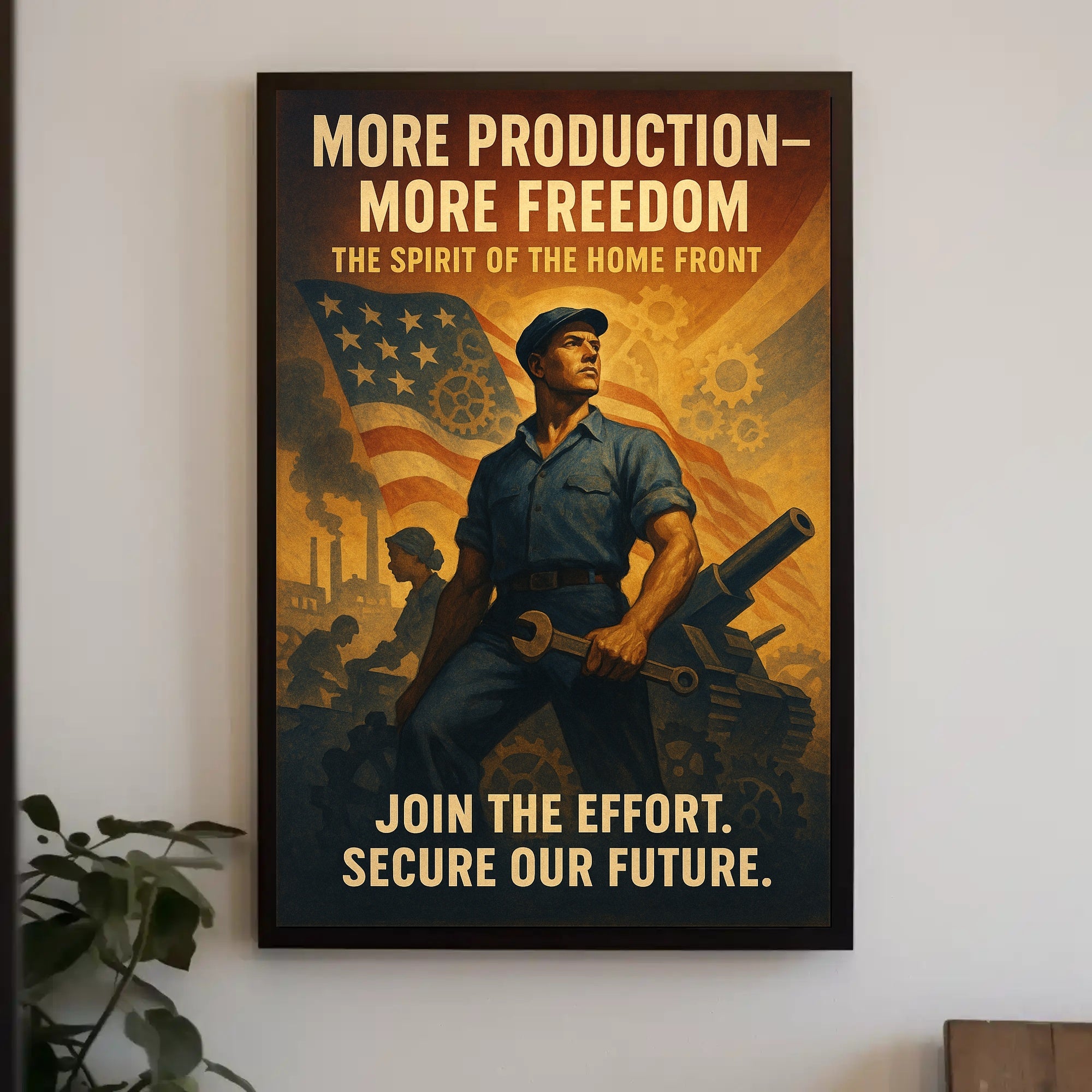 The Spirit of the Home Front Poster
