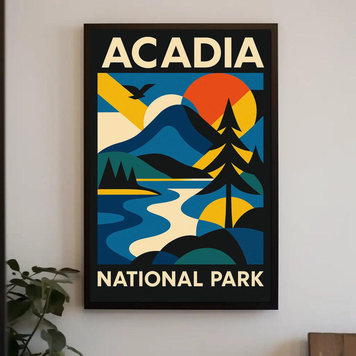 Acadia National Park Poster
