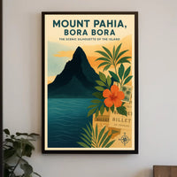 Bora Bora Adventure Travel Poster PosterGoat