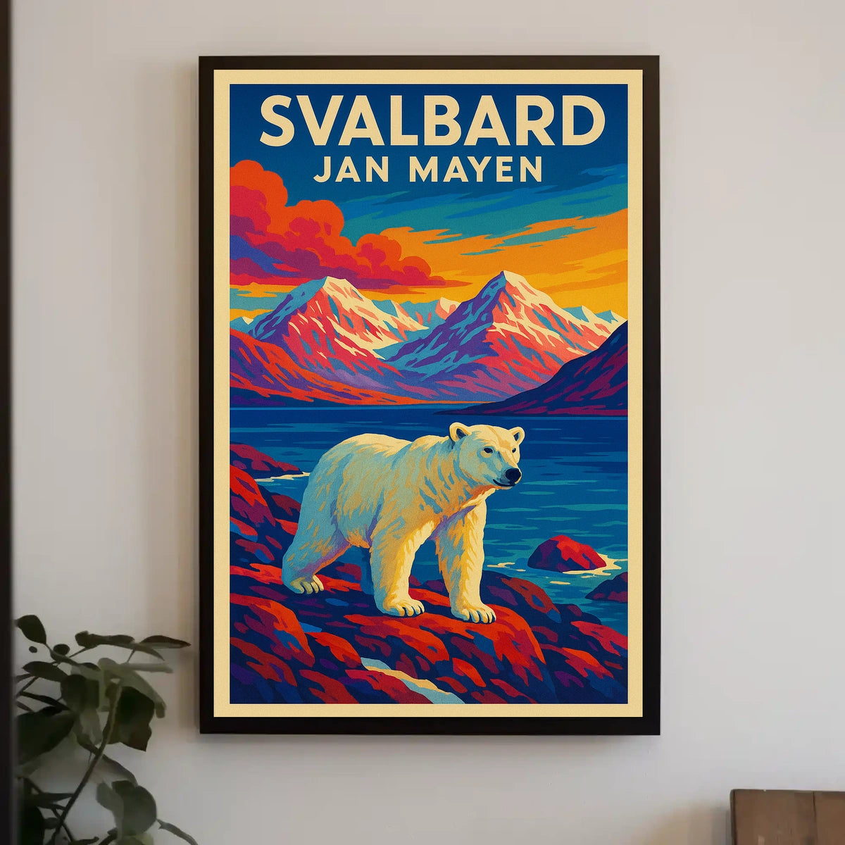 Svalbard and Jan Mayen Adventure Poster
