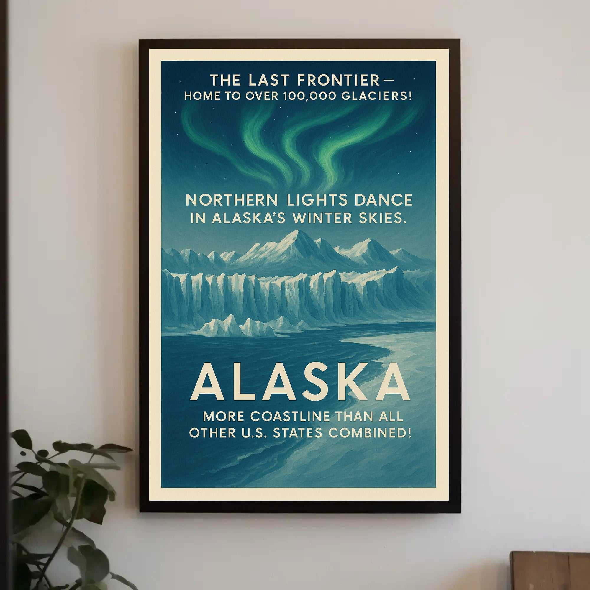 The Last Frontier Alaska Poster