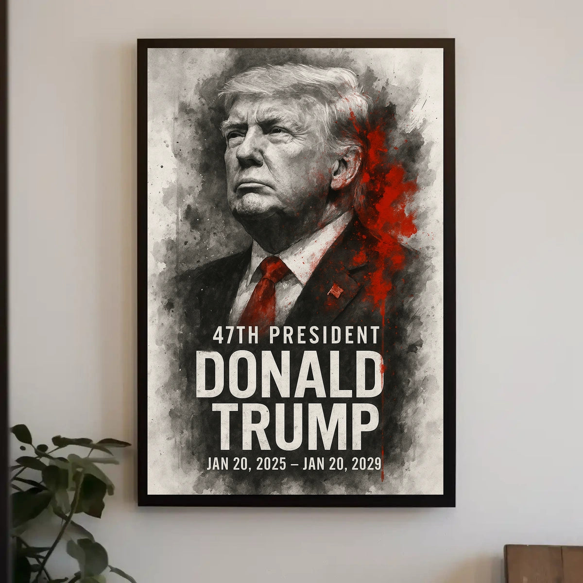 Donald Trump 47th President Poster